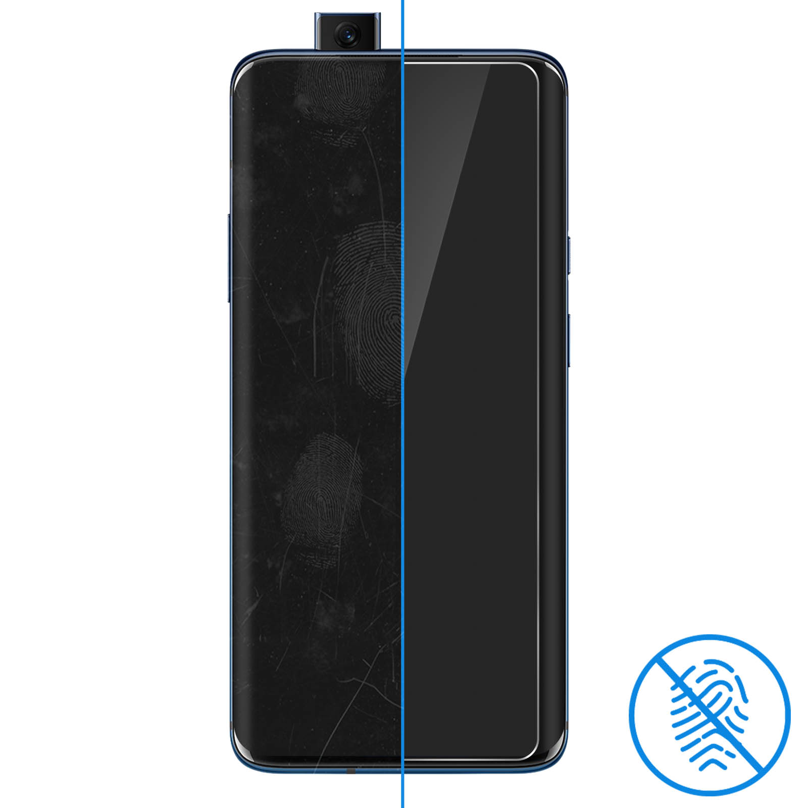 AVIZAR Gehärtetes Glas OnePlus 9H 7T Glas-Folien(für mit Pro) Schutzfolie Härtegrad