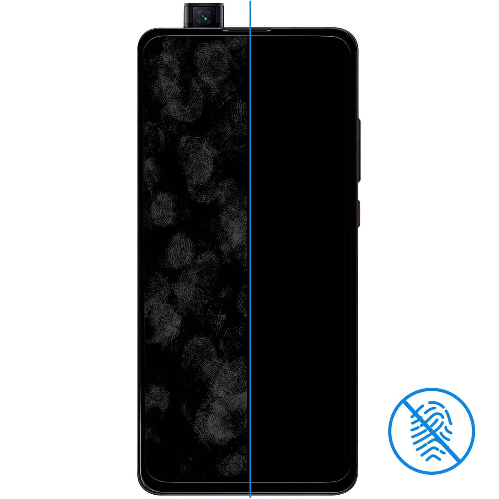 9T AVIZAR Rand Glas Schwarz Mi Xiaomi Härtegrad, Gehärtetes Glas-Folien(für 9H mit Schutzfolie Pro)
