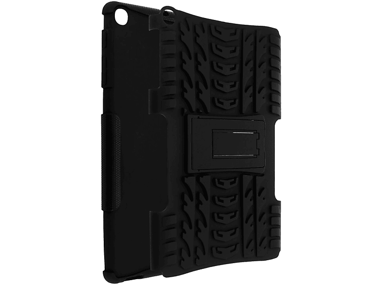 Schutzhüllen Backcover AVIZAR Series Quadro Polycarbonat, Samsung Schwarz für