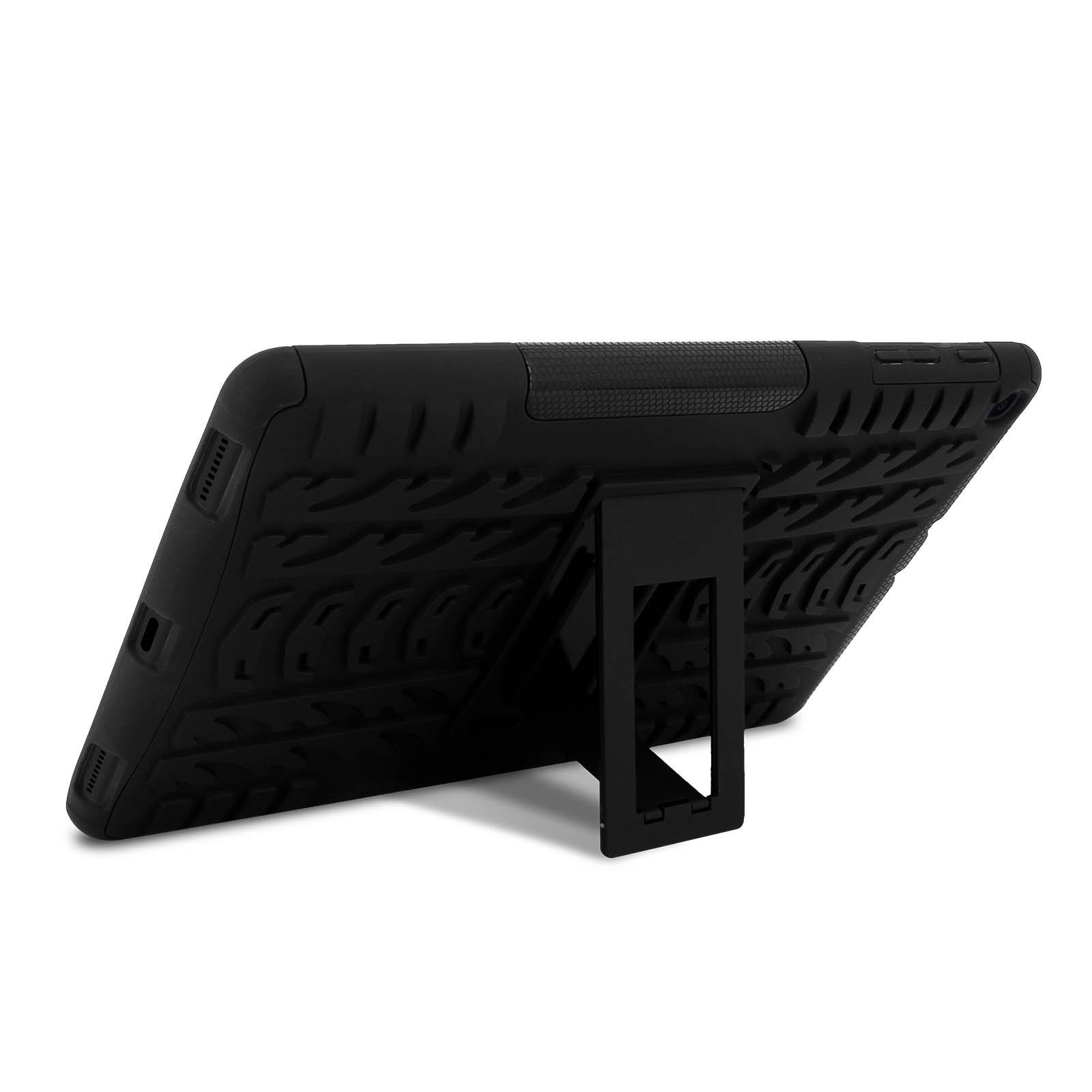 AVIZAR Quadro Backcover Samsung Series Polycarbonat, Schwarz Schutzhüllen für