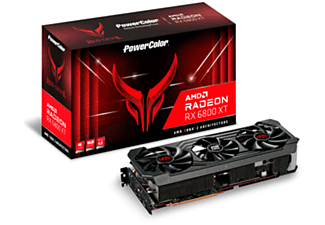 POWERCOLOR AXRX 6800XT 16GBD6-3DHE/OC (AMD, Grafikkarte)