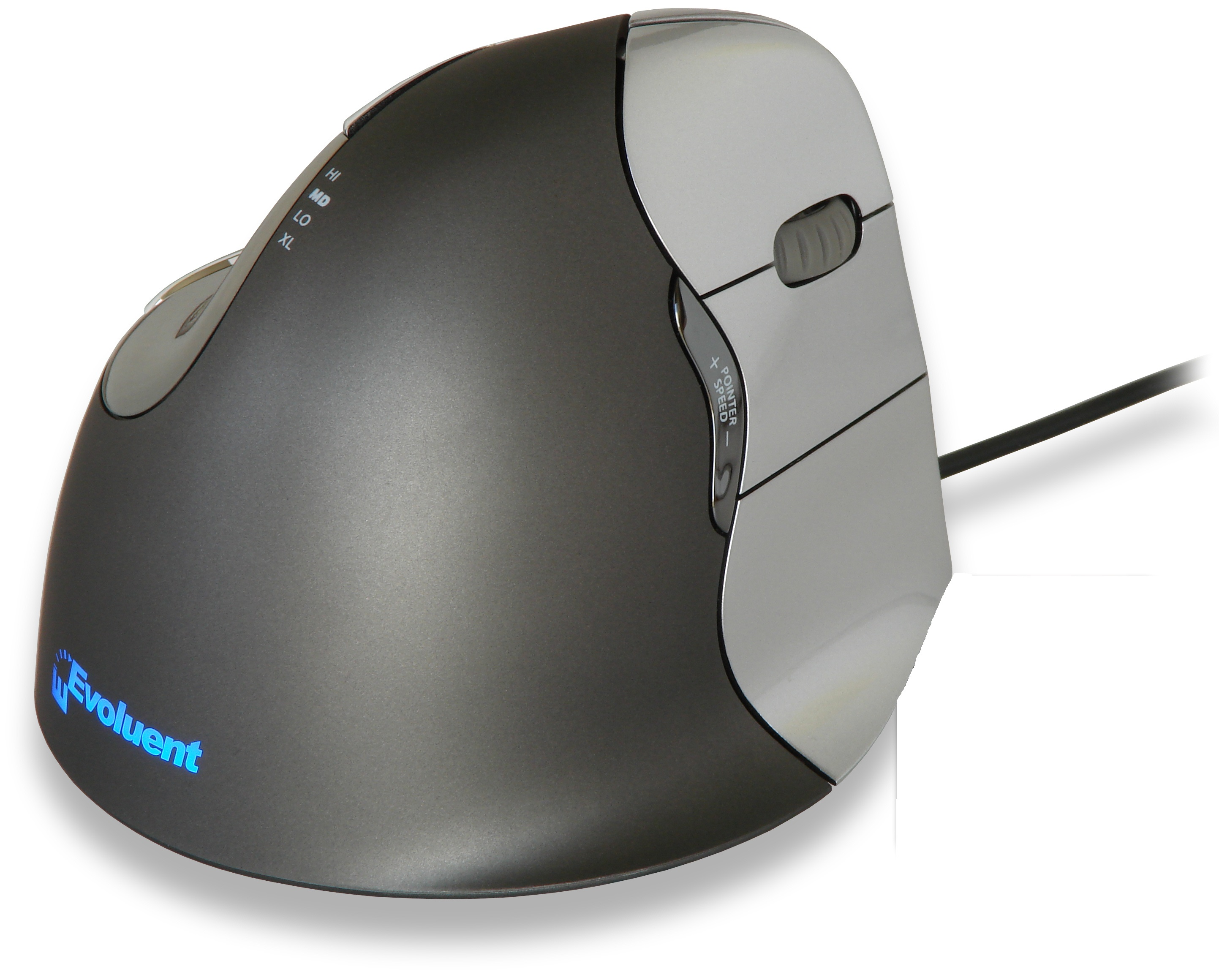 ergonomische schwarz Maus, VM4R EVOLUENT