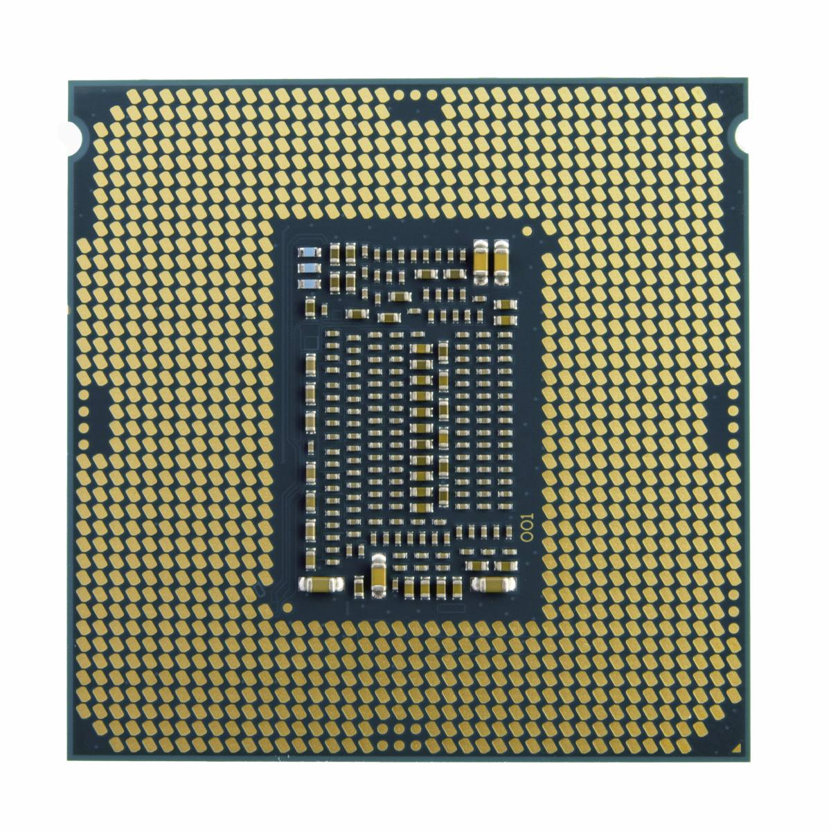 Nahaufnahme eines Computerprozessors.