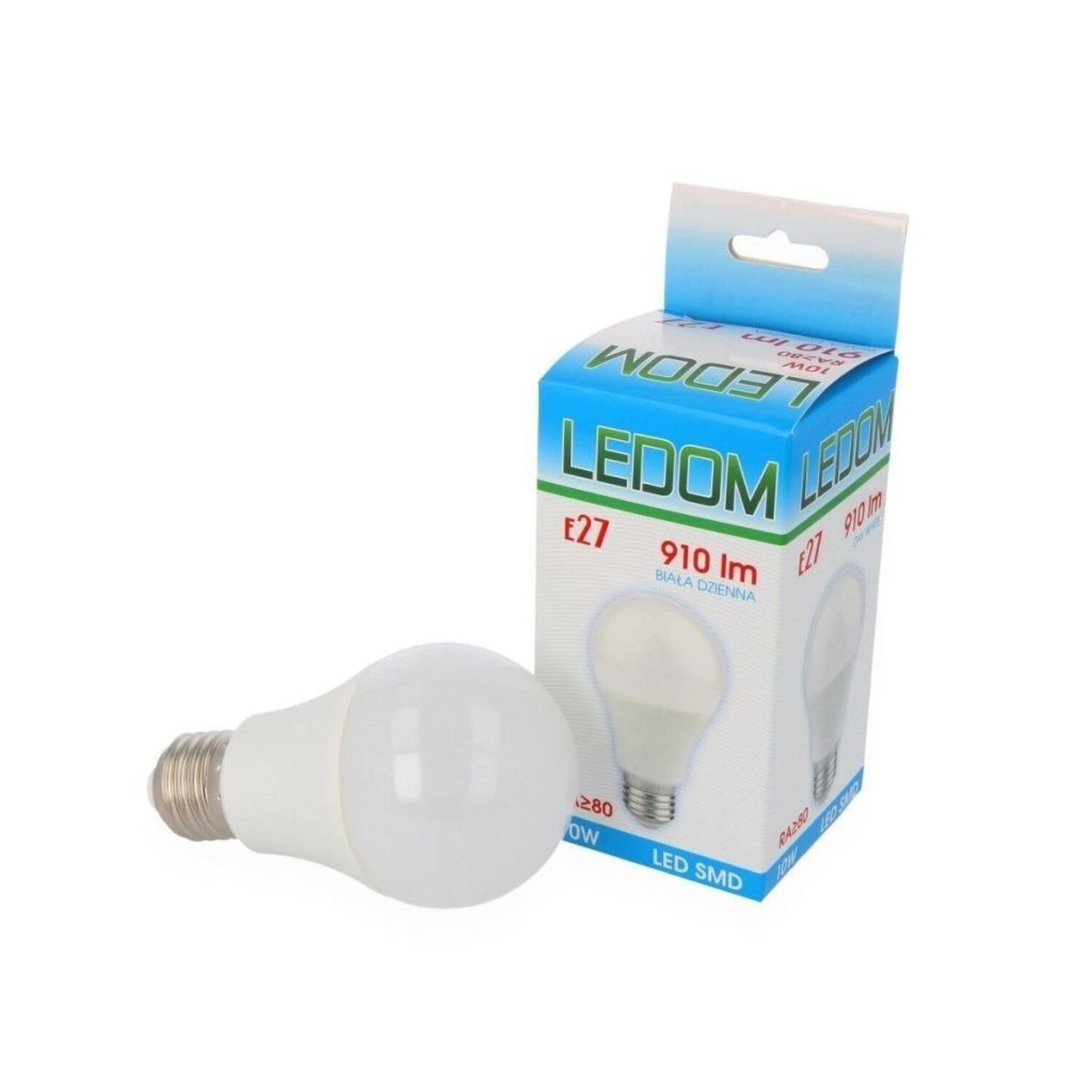 Stück LED A60 LED Ø60mm 10W Leuchtmittel E27 10 Neutralweiß Lumen LINE 220-240V 910