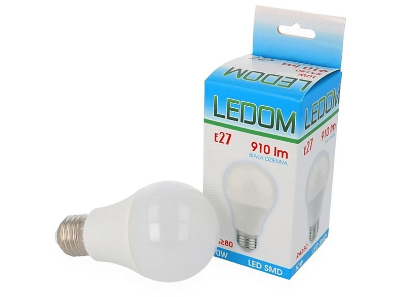 LED LINE 10 Stück Ø60mm Neutralweiß A60 LED Leuchtmittel 10W E27 220-240V Lumen 910