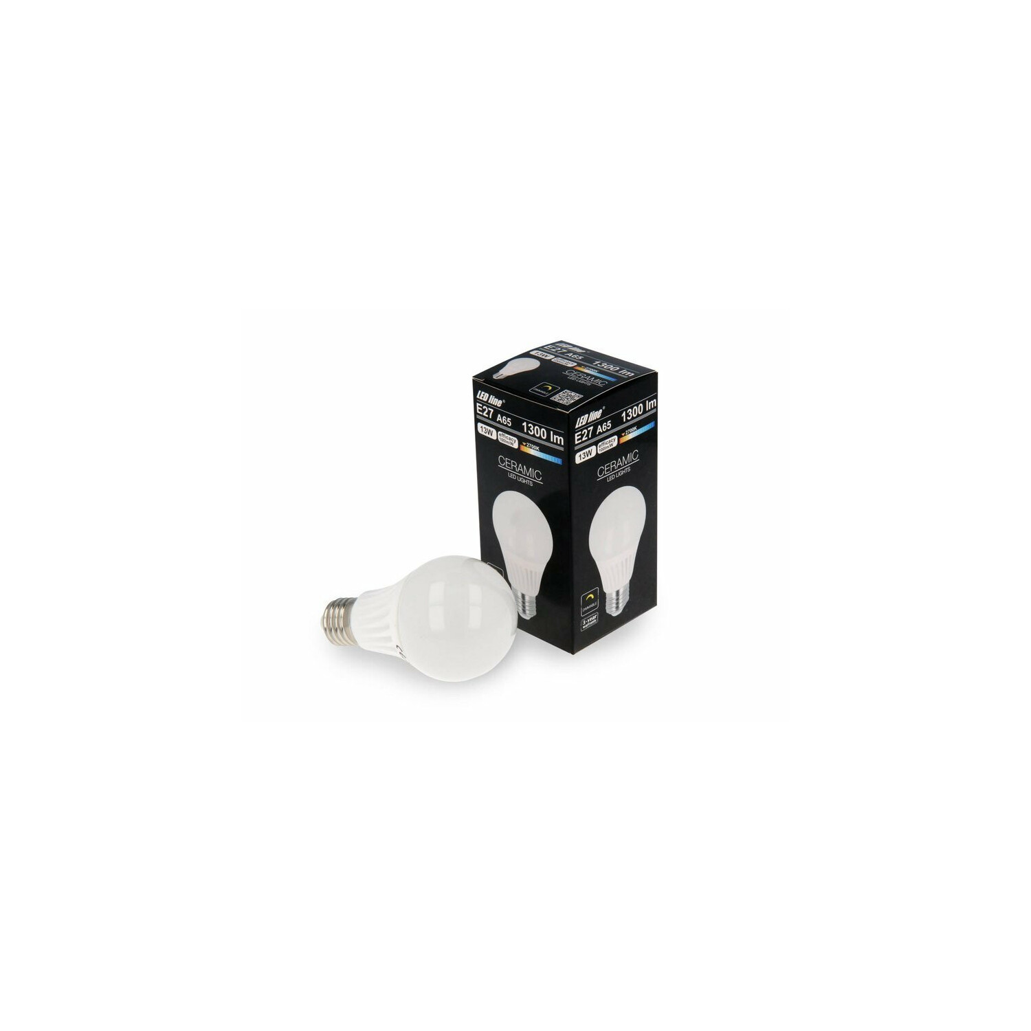 E27 Sockel Lumen dimmbar | | 13 Leuchtmittel | LINE LED Warmweiß Stück LED A65 1300 3 | Watt