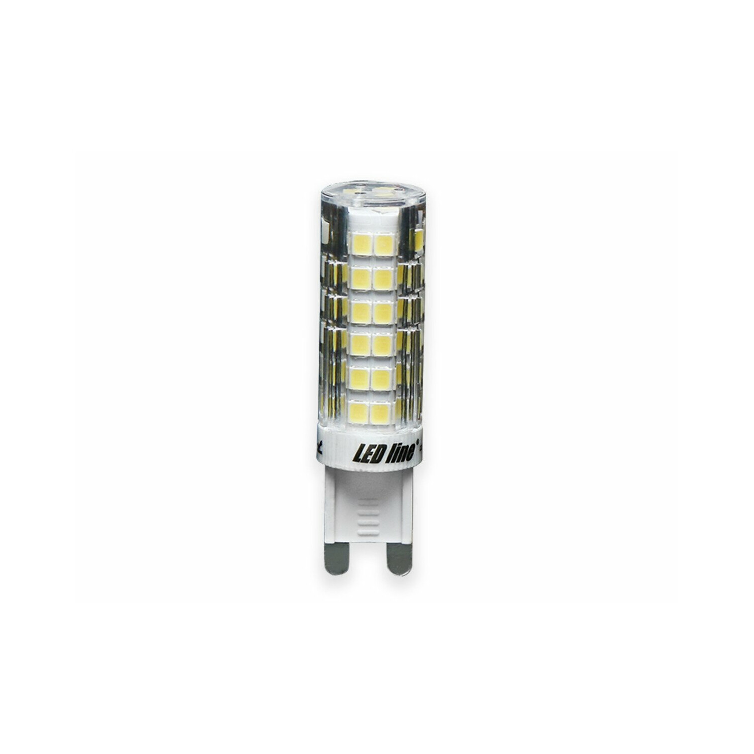 LED Leuchtmittel 10er 6W G9 550 LED LED Pack LINE Lumen Warmweiß