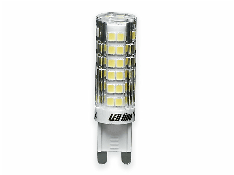 LED Leuchtmittel 10er 6W G9 550 LED LED Pack LINE Lumen Warmweiß