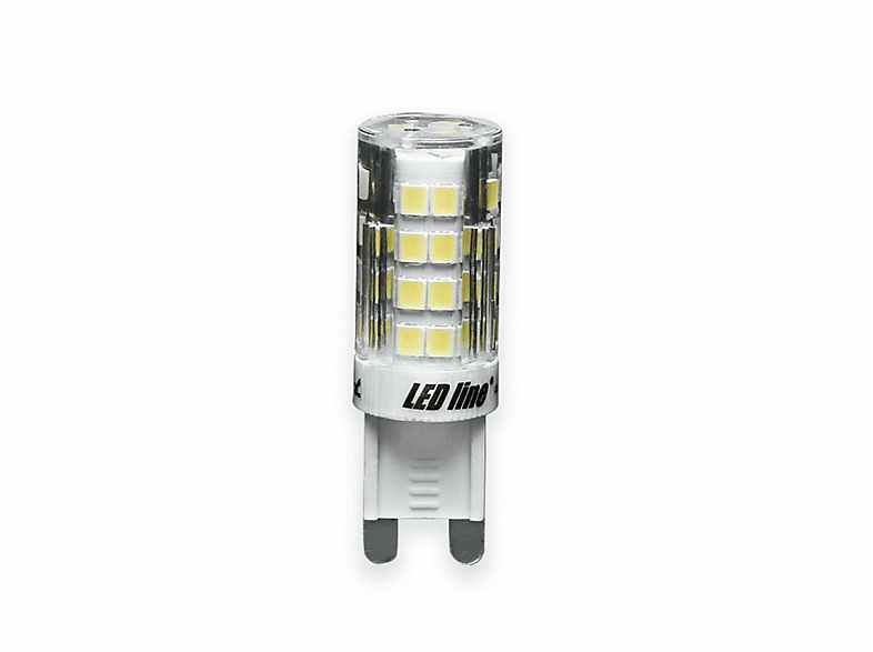 LED LINE G9 LED 6er Pack 4W 350 Lumen LED Leuchtmittel Warmweiß