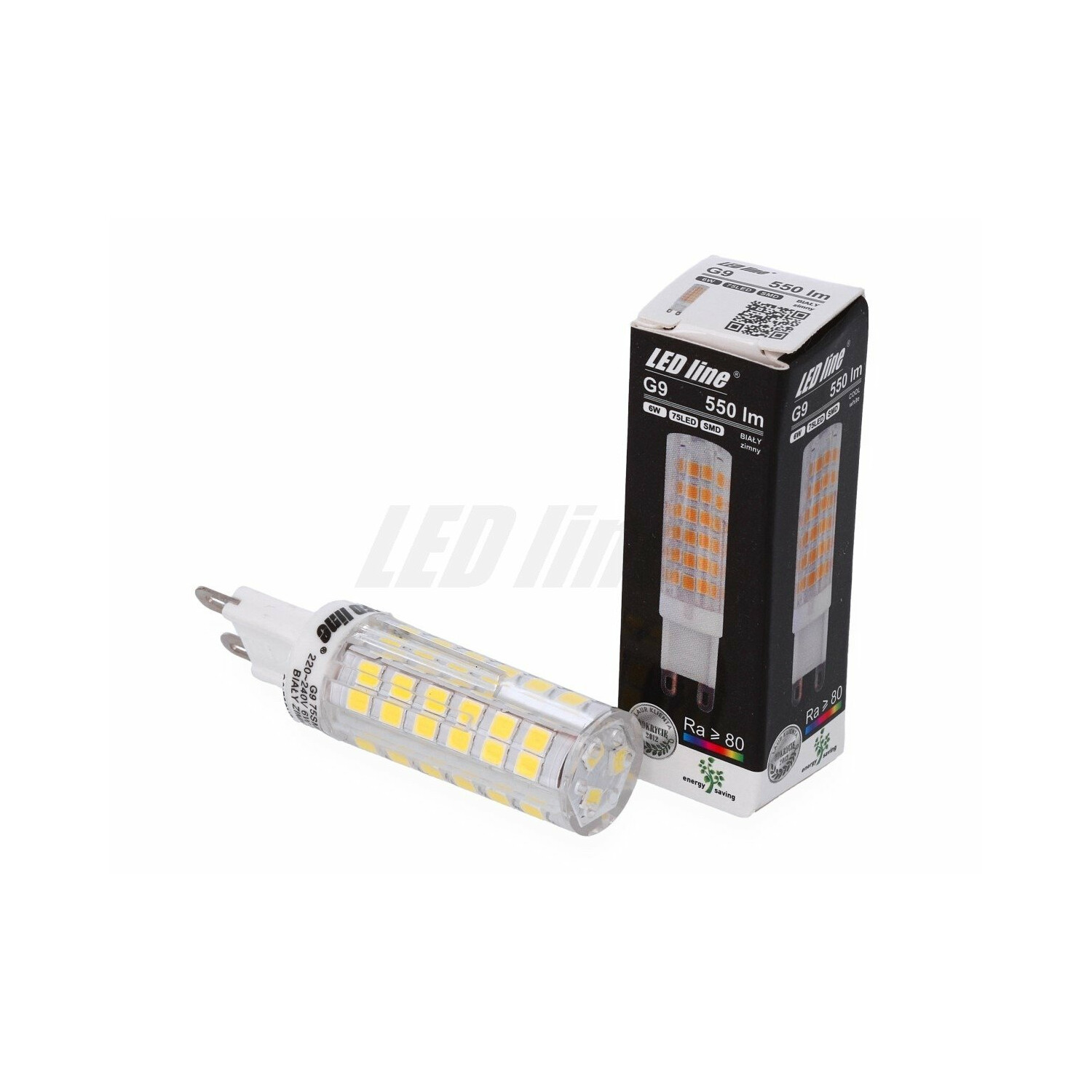 LED LED Pack Kaltweiß 3er 550 G9 LINE Leuchtmittel LED Lumen 6W