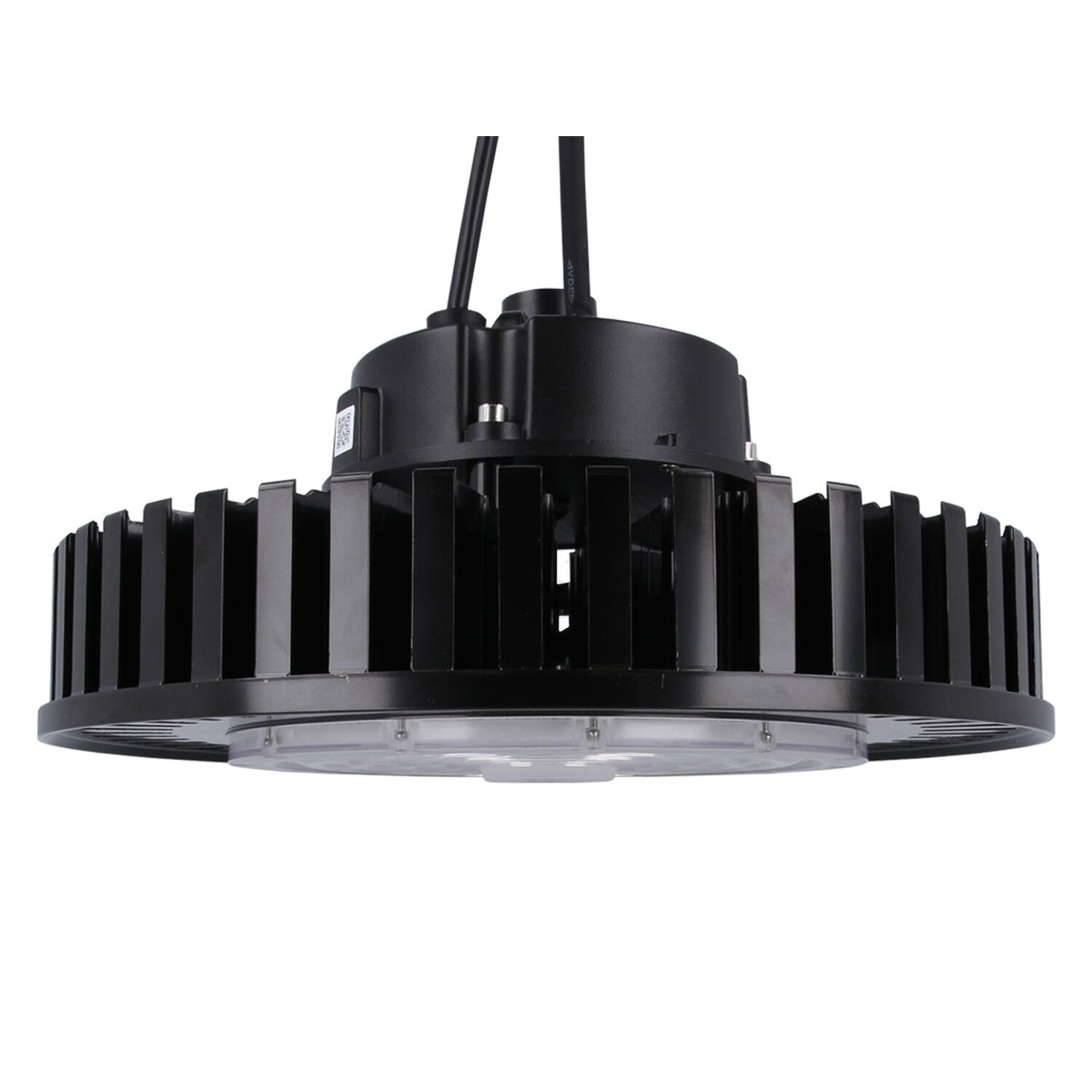 LED Schwarz LED 120° Ø28cm Strahler, LINE 26000lm IP65 200W