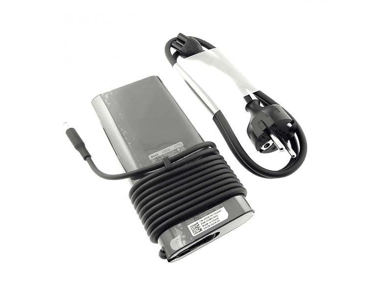 DELL Euro 130W AC Adapter 4.5mm with 1M Power Cord (Kit) PCR, Stecker 4.5 x 3.0 mm rund mit Pin Notebook-Netzteil 130 Watt