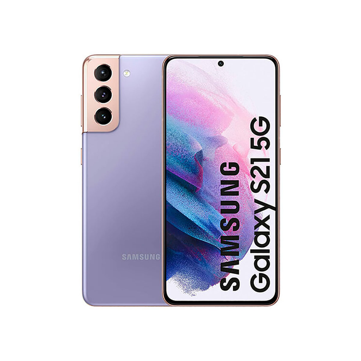 Móvil - Galaxy S21 5G SAMSUNG, Violeta, 128 GB, 8 GB, 6,2 ", Exynos 2100 (5 nm)