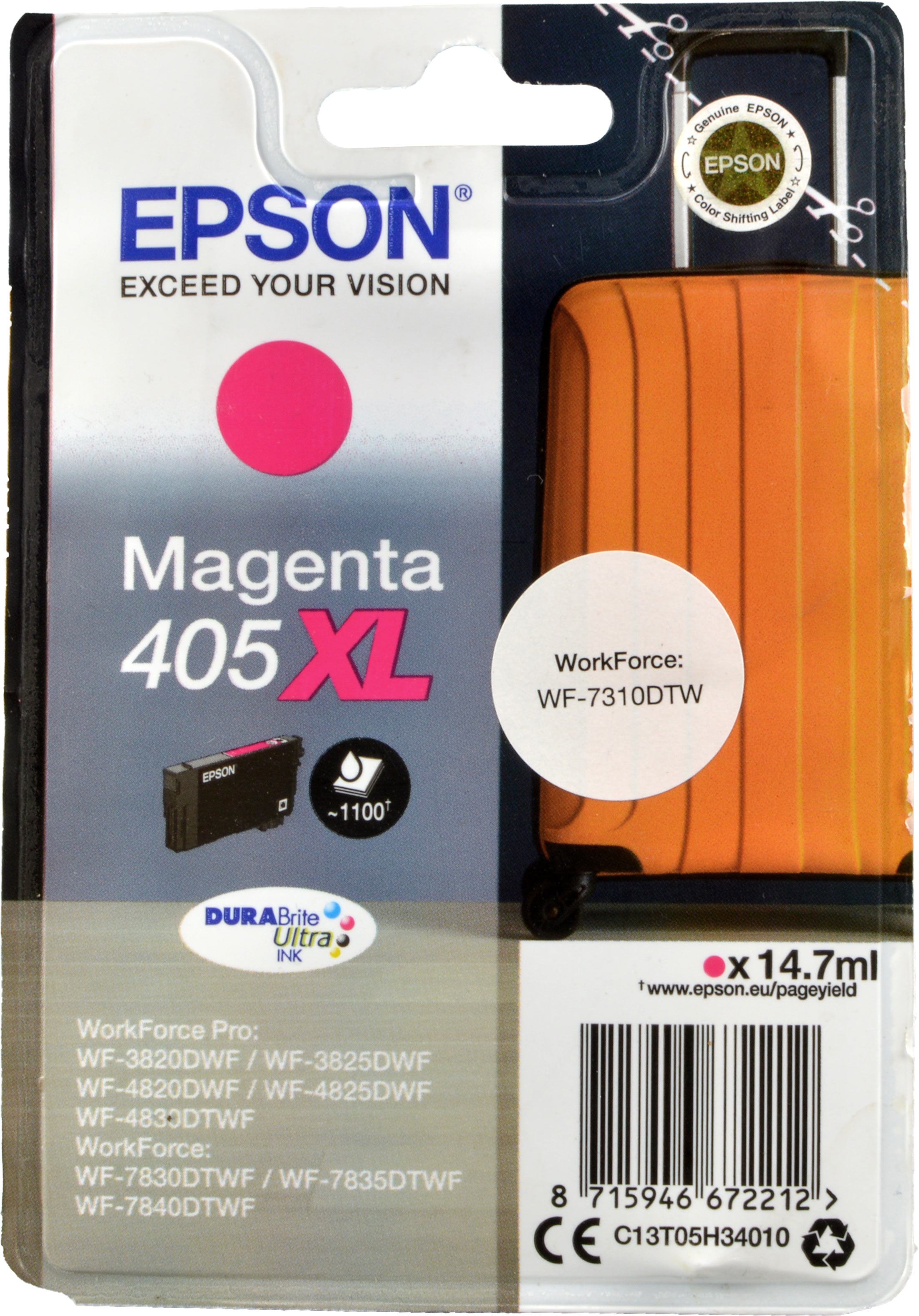 magenta 405XL Tinte (C13T05H34010) EPSON