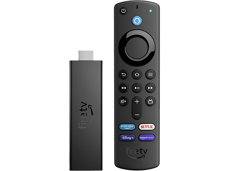 AMAZON Fire Stick, Schwarz TV Streaming Stick 4K