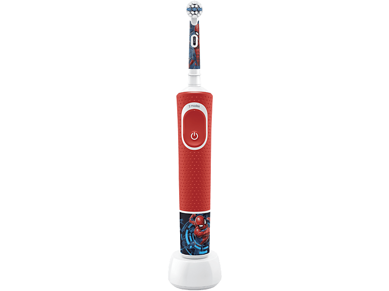 Cepillo el ctrico ORAL B Kids Spiderman Rojo MediaMarkt