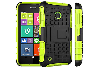 CASEONLINE 2i1, Backcover, Nokia, Lumia 530, Grün