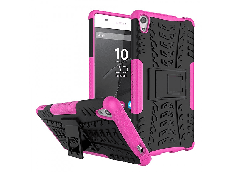 Sony, Xperia CASEONLINE Pink 2i1, Ultra, Backcover, XA