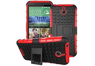CASEONLINE 2i1, Backcover, HTC, Desire 510, Rot