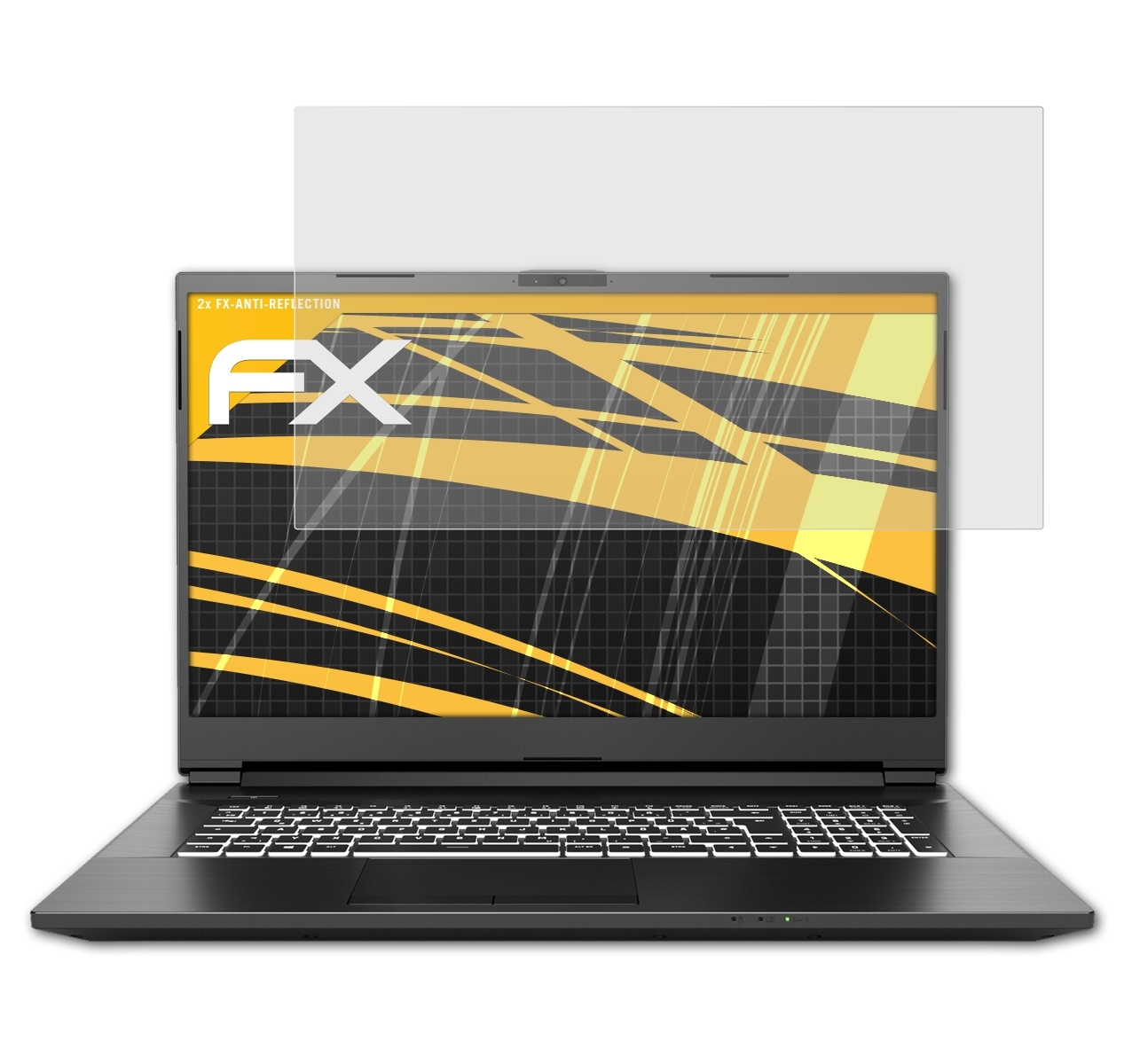 17) FX-Antireflex Apex ATFOLIX Displayschutz(für XMG 2x