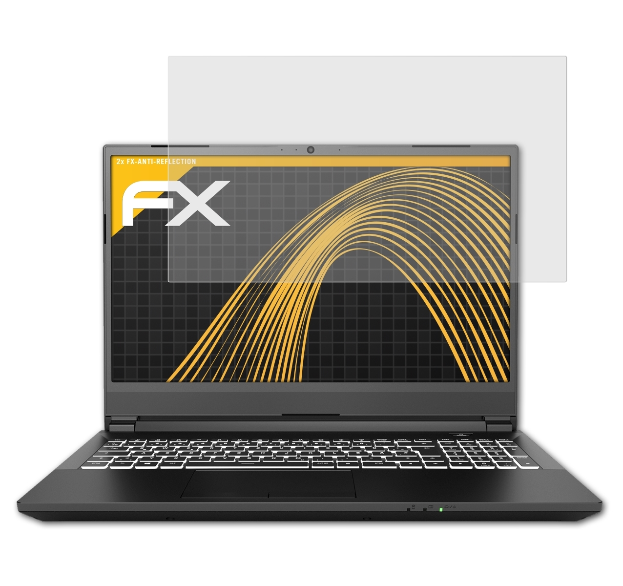 Apex ATFOLIX 2x Displayschutz(für 15) XMG FX-Antireflex