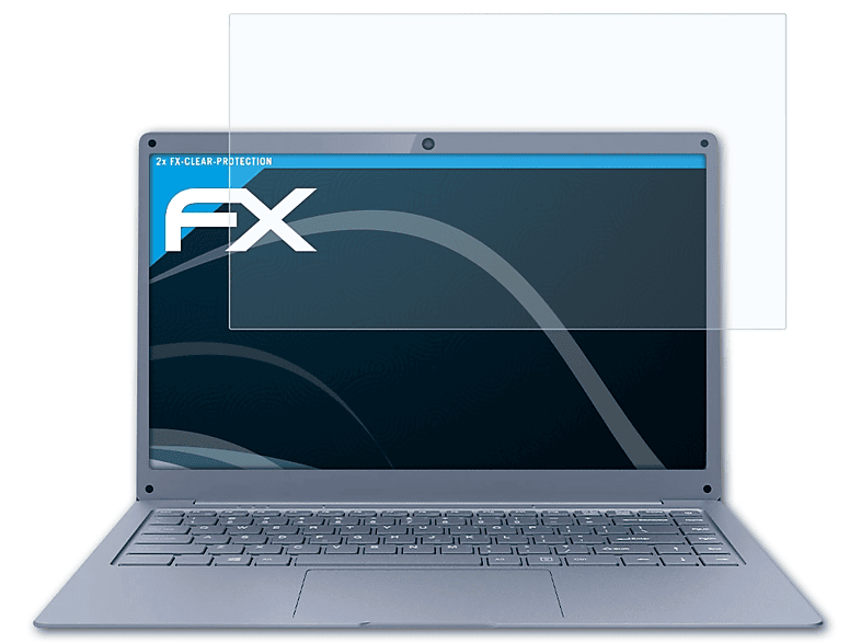 EZbook S5 Displayschutz(für FX-Clear (2020)) 2x ATFOLIX Jumper