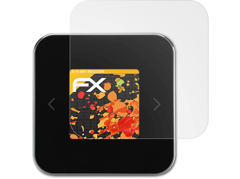 ATFOLIX 2x FX-Antireflex Displayschutz(für Eve Room)