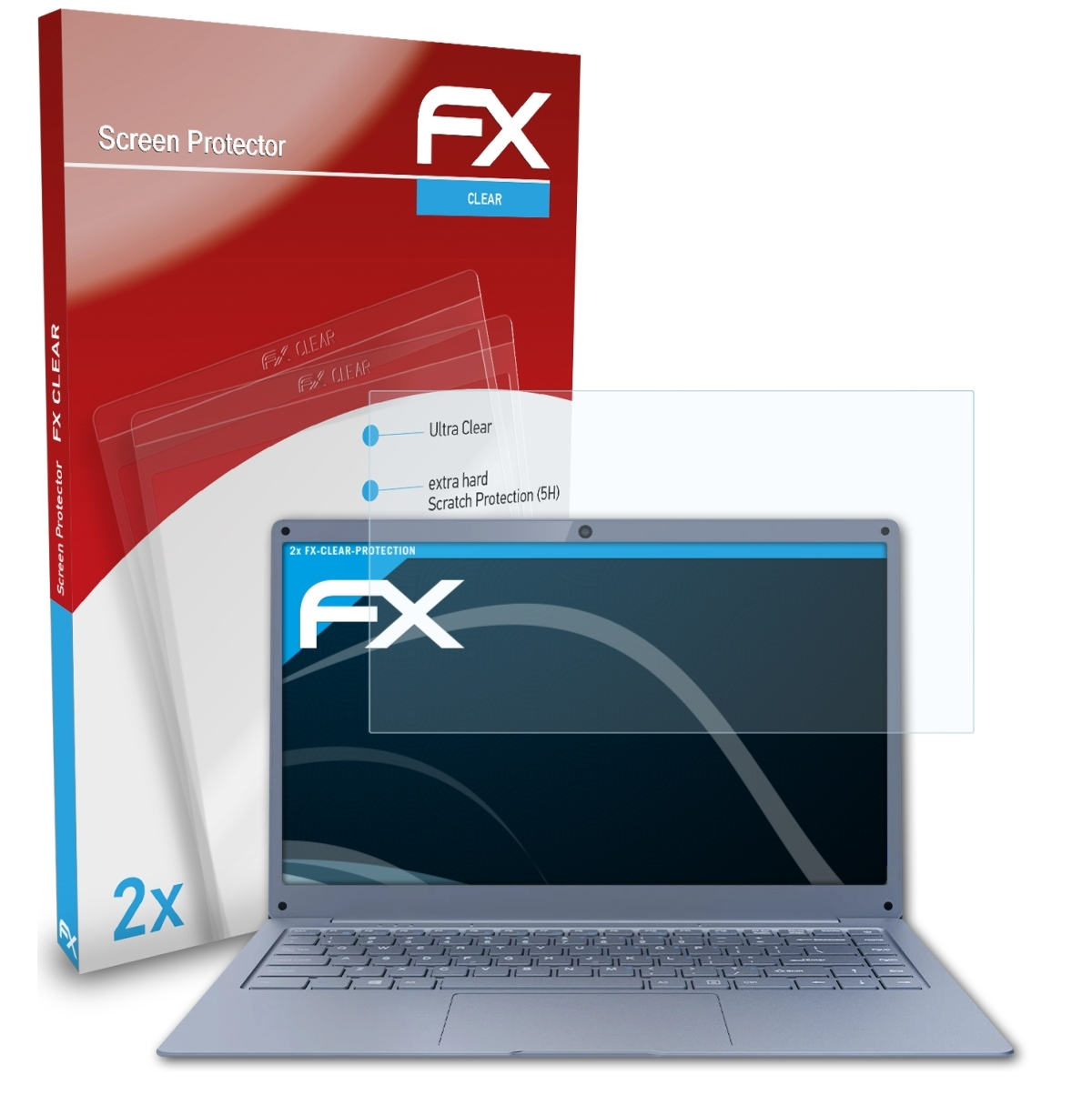 FX-Clear S5 Displayschutz(für (2020)) EZbook 2x ATFOLIX Jumper