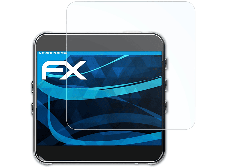 R2) HiBy 3x ATFOLIX Displayschutz(für FX-Clear