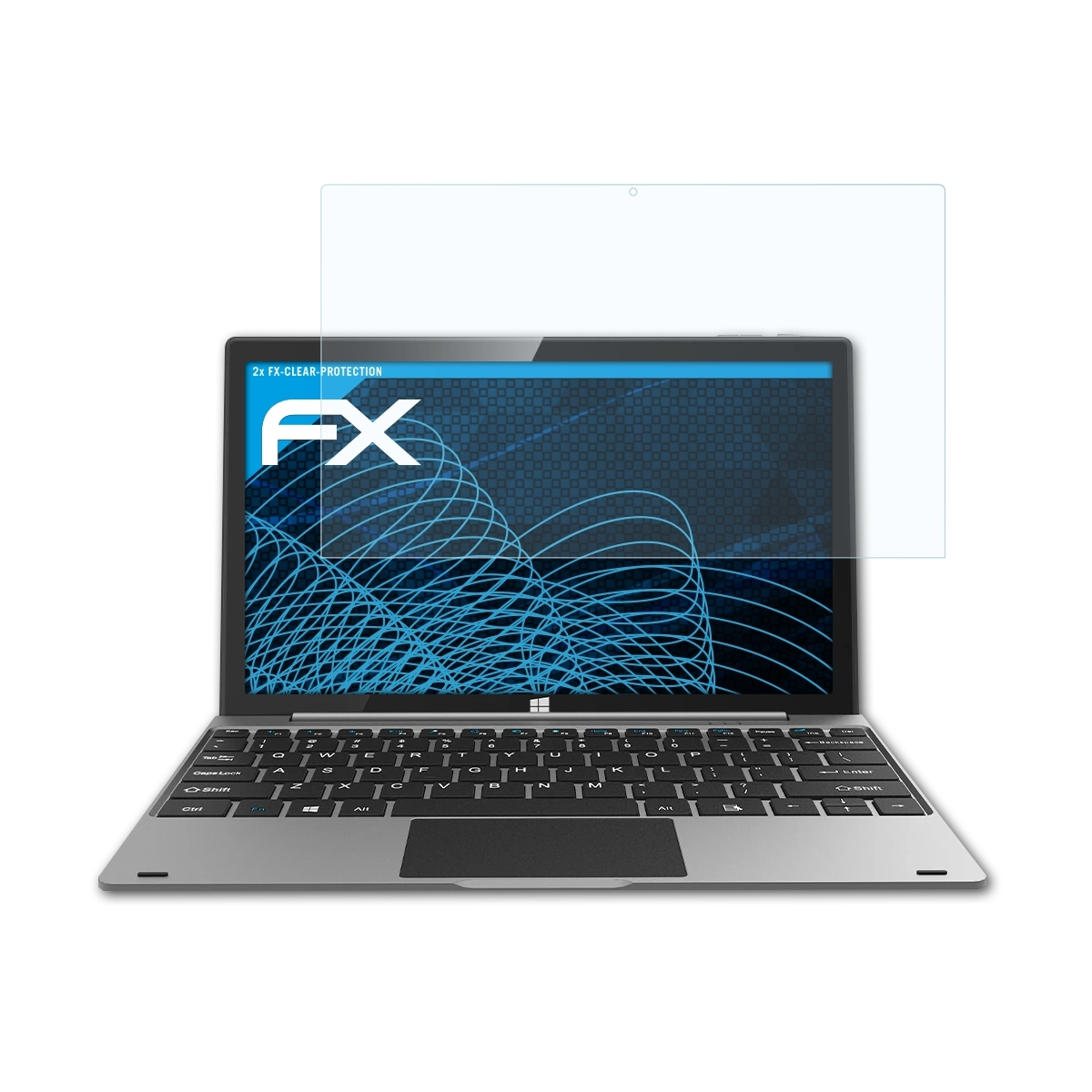 ATFOLIX 2x Displayschutz(für EZpad FX-Clear 8) Jumper Pro