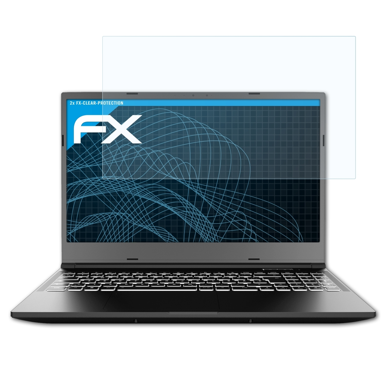 ATFOLIX 2x FX-Clear XMG Core Displayschutz(für 15 (E21))