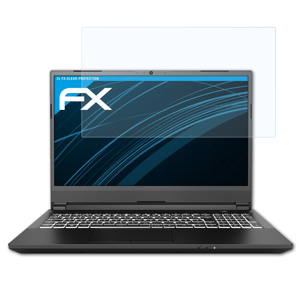 XMG Displayschutz(für ATFOLIX Apex 15) 2x FX-Clear