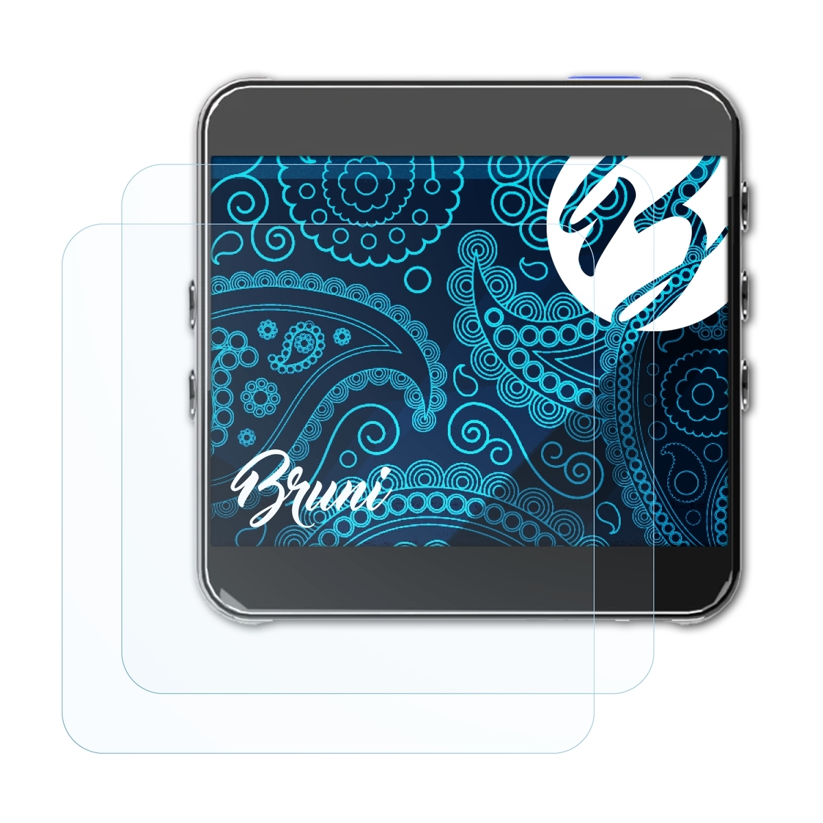 BRUNI 2x Basics-Clear Schutzfolie(für HiBy R2)