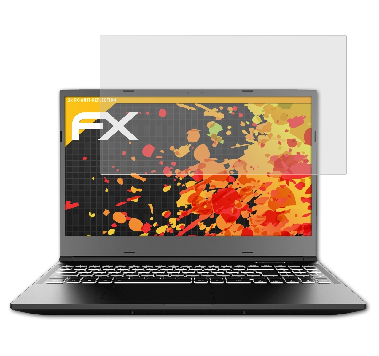 ATFOLIX 2x 15 Displayschutz(für XMG Core (M21)) FX-Antireflex