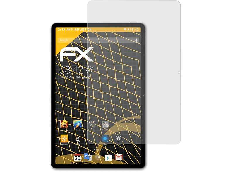 Oppo Pad) 2x FX-Antireflex Displayschutz(für ATFOLIX