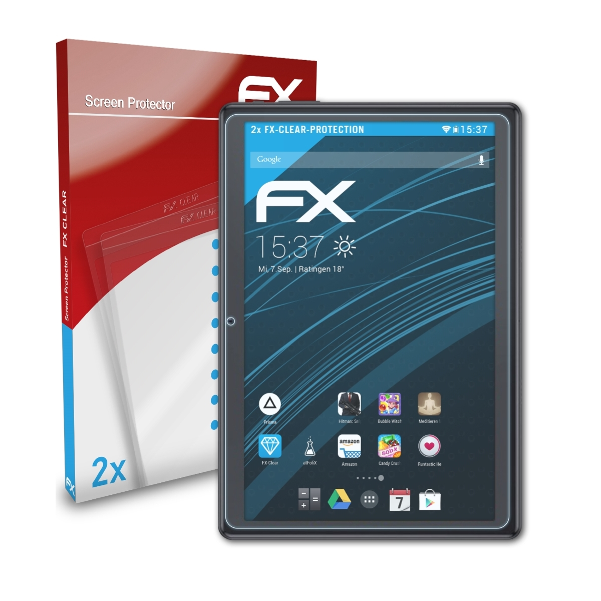 ATFOLIX 2x FX-Clear Dragon Max10 Plus) Touch Displayschutz(für
