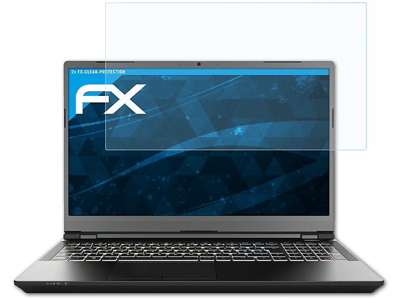 Displayschutz(für Pro XMG 2x FX-Clear 15) ATFOLIX