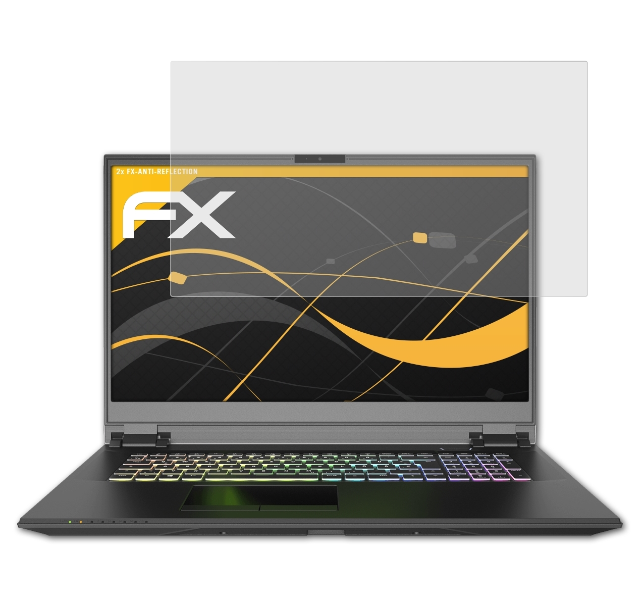 ATFOLIX 2x FX-Antireflex Pro (E20)) XMG Displayschutz(für 17