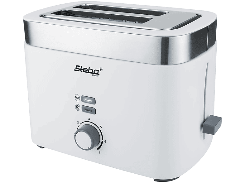 STEBA TO 10 Bianco Toaster Weiß (930 Watt, Schlitze 2) MediaMarkt