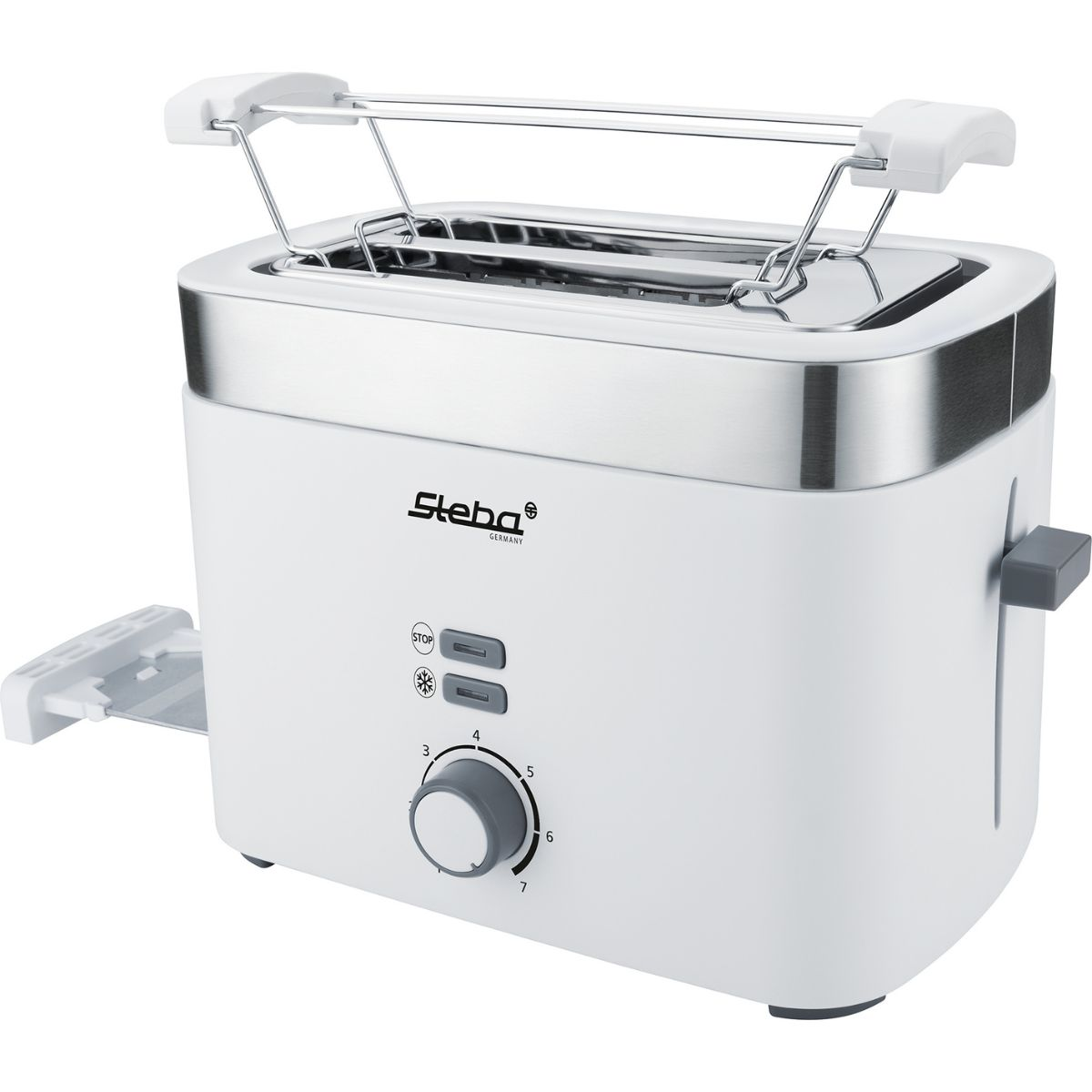 2) Bianco Watt, STEBA 10 Toaster TO Weiß Schlitze: (930