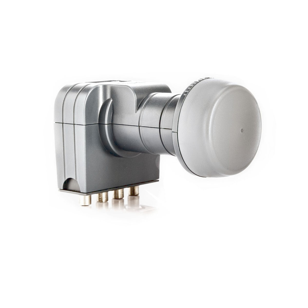 Quad 850 DAA Anthrazit (85 LNB) LNB FUBA Satellitenantenne A cm, Alu Sat DEK Quad 417 85cm 8x Anlage F-Stecker