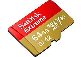 Zakje Flash baas SANDISK 52799281, Micro-SDXC MicroSDXC, 64 GB | MediaMarkt
