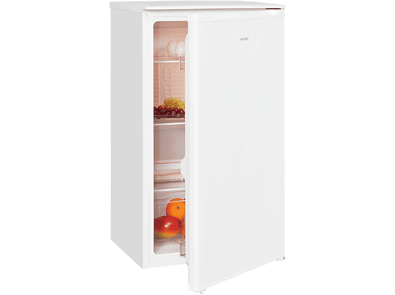 EXQUISIT KS116-V-041E weiss Kühlschrank (E, 850 mm hoch, Weiß) | Freistehende Kühlschränke