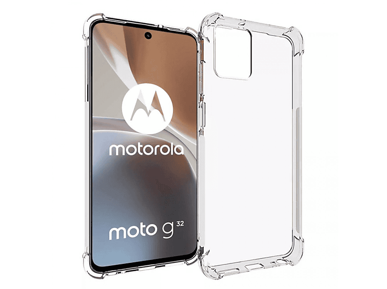 Transparent Shockproof, Moto Motorola, G32, CASEONLINE Backcover,