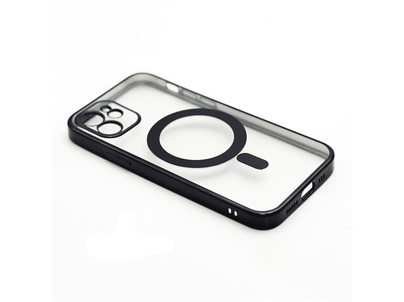 INF Mobile Abdeckung zum MagSafe-Laden, Holster, Apple, iPhone 12, Transparent/schwarz