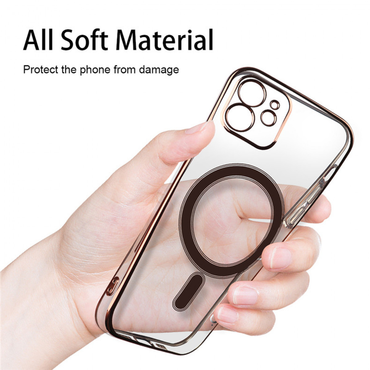 Bumper, Handyhülle MagSafe INF 11, iPhone, Schwarz kompatibel,