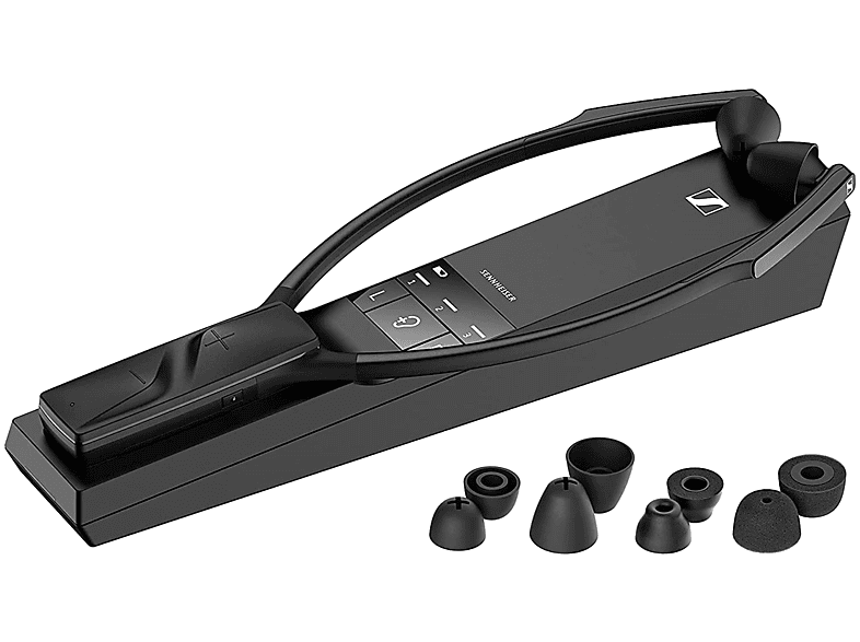 SENNHEISER RS 5200, Kinnbügel Kopfhörer Bluetooth Schwarz