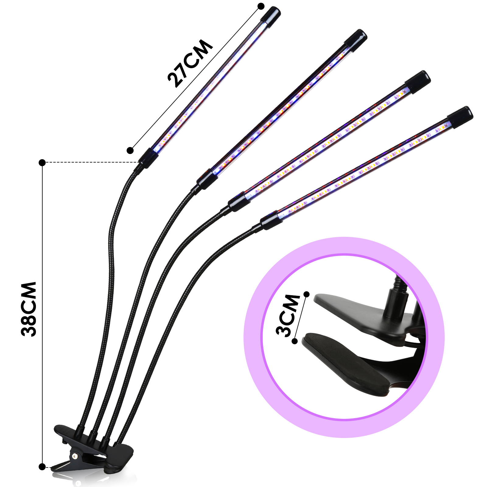 ALIZENDEH VV 7200 Pflanzenlampe