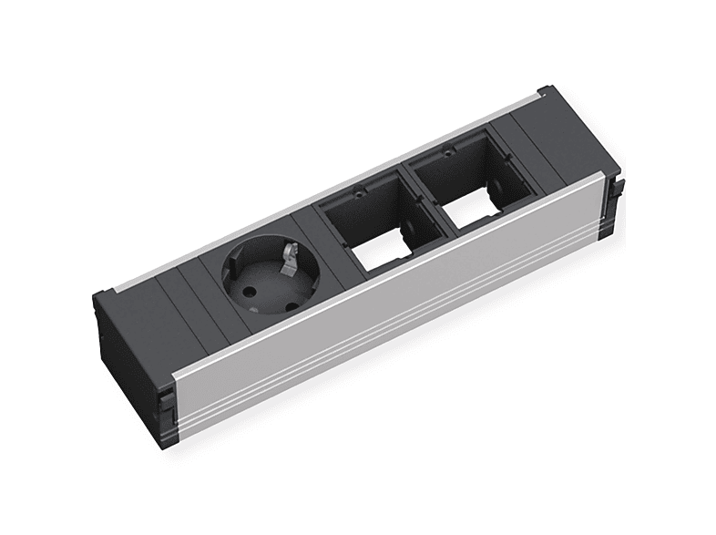 BACHMANN CONI 1x Schutzkontakt 2x CONI ABD Einbau-Anschlussfelder