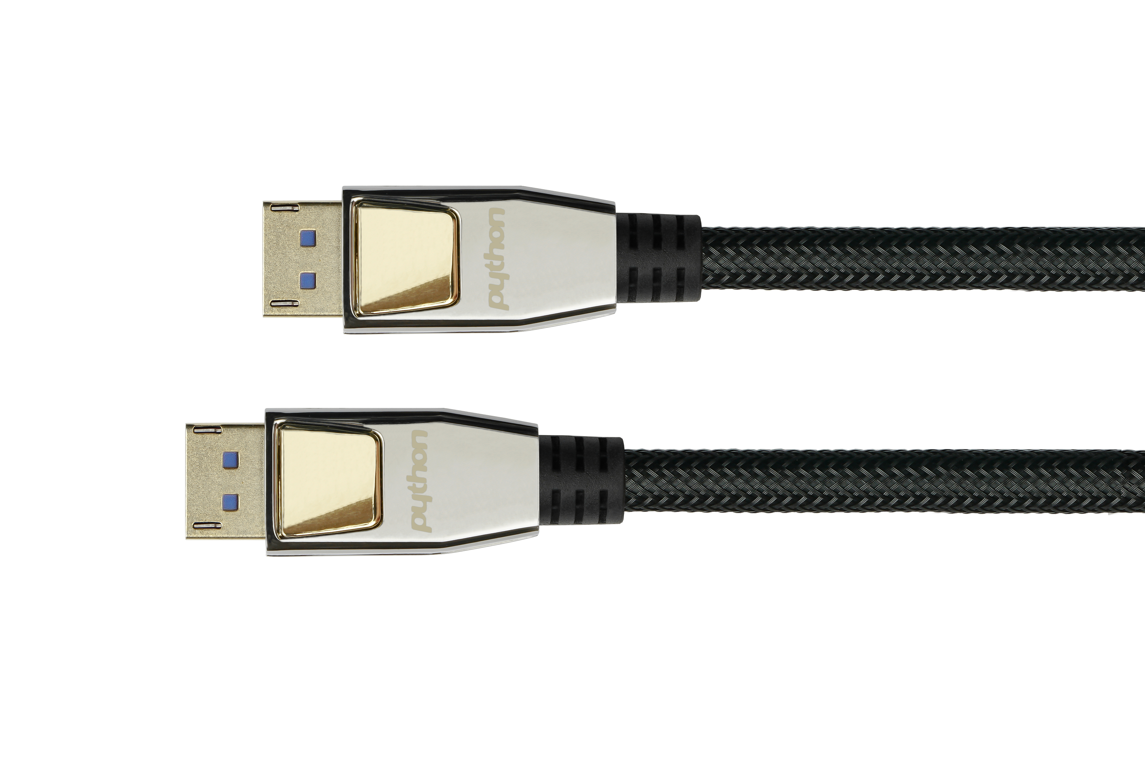 PYTHON Anschlusskabel DisplayPort 2.0, schwarz,0,5m, m 0,5 Displayport